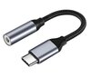 Adapter Usb-C minipistikuga 3,5 mm AUX DAC цена и информация | USB jagajad, adapterid | kaup24.ee