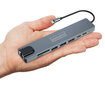 Adapter Hub 9w1 Usb-C HDMI RJ45 Ethernet SD Macbook Air Pro M1 Zenwire jaoks цена и информация | USB jagajad, adapterid | kaup24.ee