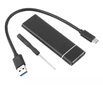 SSD adapter m.2 Usb 3.0 NGFF m2 SATA korpus hind ja info | Mälupulgad | kaup24.ee