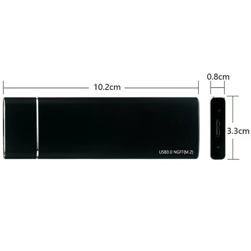 SSD adapter m.2 Usb 3.0 NGFF m2 SATA korpus hind ja info | Mälupulgad | kaup24.ee