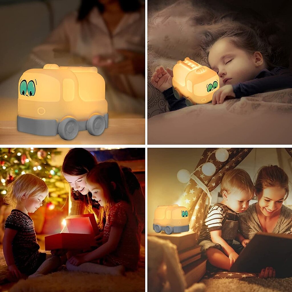 Led laste öövalgus tuletõrjeauto цена и информация | Lastetoa valgustid | kaup24.ee