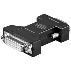 Adapter VGA(M) -> DVI(F) цена и информация | Адаптеры и USB-hub | kaup24.ee