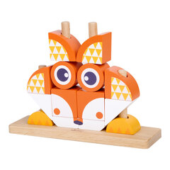 Puidust pusle Classic World Wooden Owl 3709 цена и информация | Игрушки для малышей | kaup24.ee
