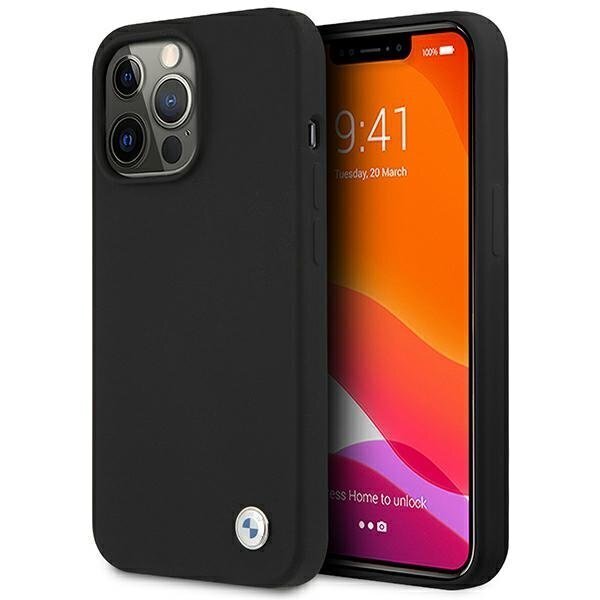 Case BMW BMHCP13LSILBK iPhone 13 Pro цена и информация | Telefoni kaaned, ümbrised | kaup24.ee