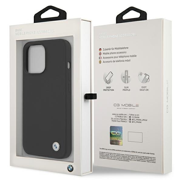 Case BMW BMHCP13LSILBK iPhone 13 Pro цена и информация | Telefoni kaaned, ümbrised | kaup24.ee