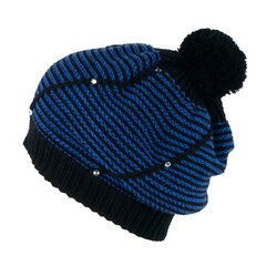Шапка Art of Polo | черная, синяя cz13805-6 цена и информация | Женские шапки | kaup24.ee