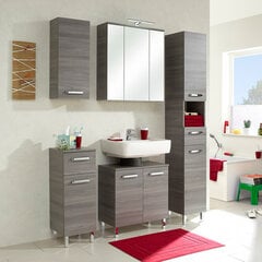 Шкаф под раковину 912 темно-серый цена и информация | Шкафчики для ванной | kaup24.ee