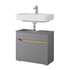 Шкаф под раковину 357 серый цена и информация | Шкафчики для ванной | kaup24.ee
