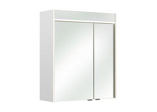Led valgustusega peegelkapp 23-I valge цена и информация | Шкафчики для ванной | kaup24.ee