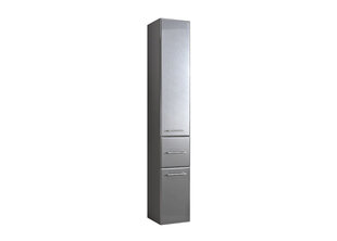 Высокий шкаф в ванную 378, антрацит цена и информация | Шкафчики для ванной | kaup24.ee
