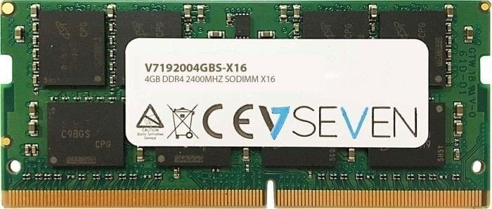 V7 V7192004GBS-X16 цена и информация | Operatiivmälu (RAM) | kaup24.ee