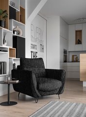Кресло NORE Silva, черный/серый цвет цена и информация | Кресла в гостиную | kaup24.ee