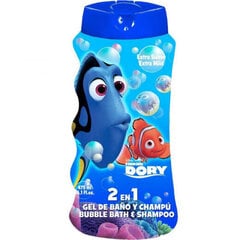 Disney Finding Dory kaks ühes šampoon ja vannivaht, 475 ml hind ja info | Disney Kosmeetika, parfüümid | kaup24.ee