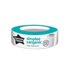 Картридж для контейнера для подгузников Tommee Tippee SANGENIC SIMPLEE, 1 шт. цена и информация | Пеленки | kaup24.ee