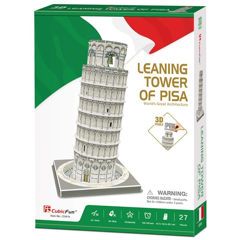 Pisa 3D puzzle kalduv torn hind ja info | Pusled | kaup24.ee