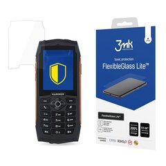 MyPhone Hammer 3/3 Plus - 3mk FlexibleGlass Lite™ screen protector hind ja info | Ekraani kaitsekiled | kaup24.ee