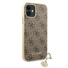 Guess GUHCN61GF4GBR iPhone 11 jaoks, pruun цена и информация | Чехлы для телефонов | kaup24.ee