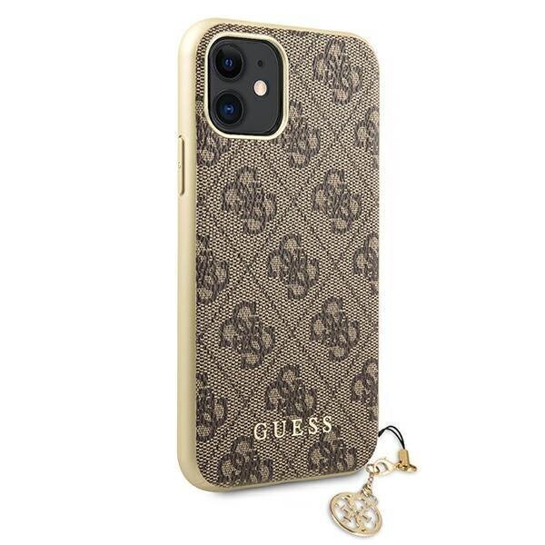 Guess GUHCN61GF4GBR iPhone 11 jaoks, pruun hind ja info | Telefoni kaaned, ümbrised | kaup24.ee