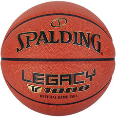 Баскетбольный мяч Spalding TF-1000 Legacy, размер 7 цена и информация | Spalding Спорт, досуг, туризм | kaup24.ee