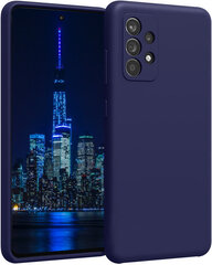 Силиконовый чехол для Samsung Galaxy A53 5 G SoundBerry (real liquide silicone), blue - Dark City Lights цена и информация | Чехлы для телефонов | kaup24.ee