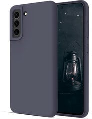 Silikoonist ümbris Samsung Galaxy S22 SoundBerry (real liquide silicone - Easy Clean), hall - Space hind ja info | Telefoni kaaned, ümbrised | kaup24.ee
