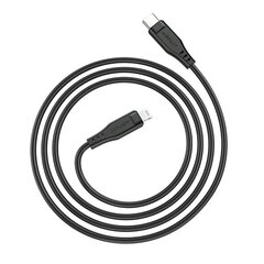 Acefast cable MFI USB Type C - Lightning 1.2m, 30W, 3A black (C3-01 black) цена и информация | Кабели для телефонов | kaup24.ee