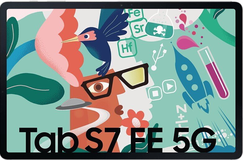 Samsung Galaxy Tab S7 FE 5G 4/64GB SM-T736BLI Mystic Pink цена и информация | Tahvelarvutid | kaup24.ee