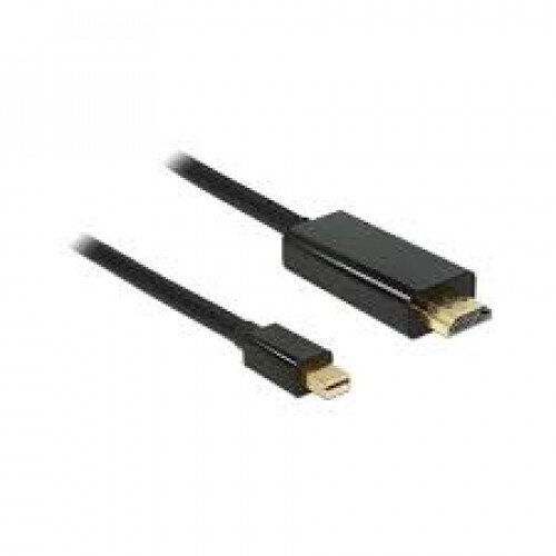 MiniDP to HDMI kaabel, 1 m цена и информация | Kaablid ja juhtmed | kaup24.ee