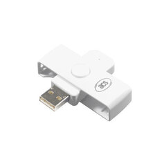 ID lugeja ACS ACR39U-N1, valge цена и информация | Адаптеры и USB-hub | kaup24.ee