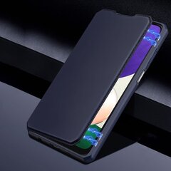 Чехол Dux Ducis Skin X BookЧехол для Samsung Galaxy A22 5G, синий цена и информация | Чехлы для телефонов | kaup24.ee