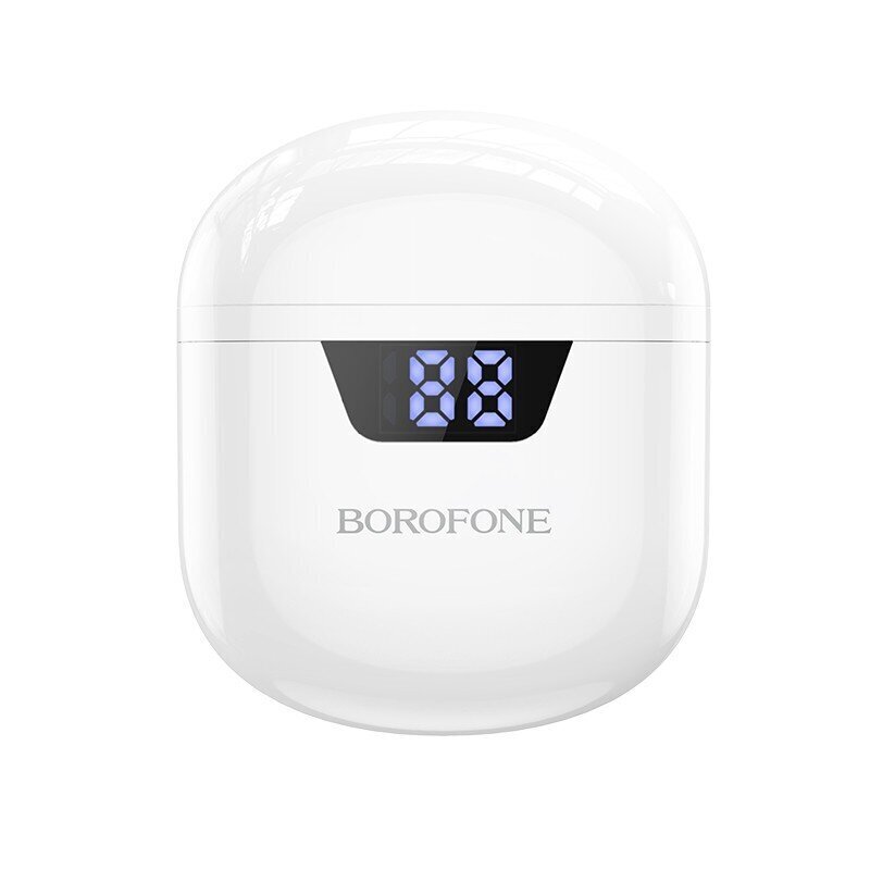 Kõrvaklapid Borofone TWS Bluetooth BW05 Pure Tone, valge цена и информация | Kõrvaklapid | kaup24.ee