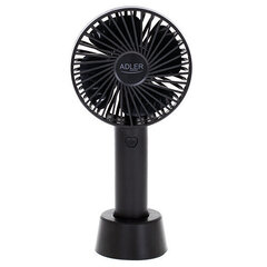 Käsiventilaator Adler AD 7331b Mini USB hind ja info | Ventilaatorid | kaup24.ee