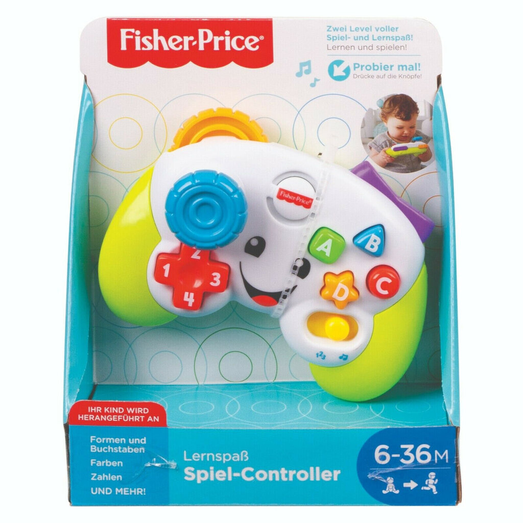 Mängukonsooli pult, Fisher Price (saksa keeles) цена и информация | Imikute mänguasjad | kaup24.ee