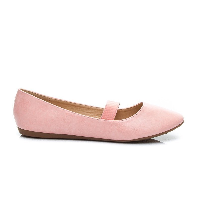 Naiste baleriinad Super Mode, roosa hind ja info | Naiste sandaalid | kaup24.ee