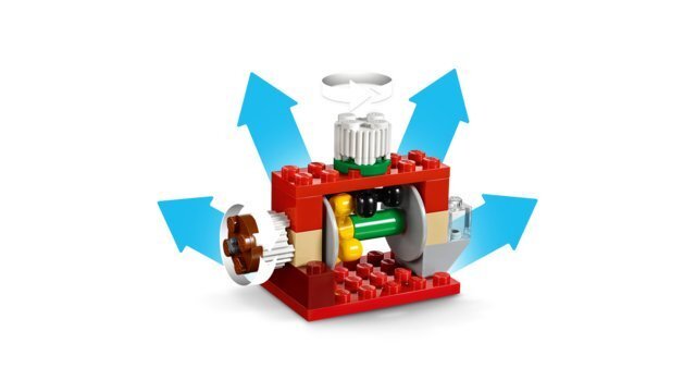 10712 LEGO® Classic Klotsid ja hoorattad hind ja info | Klotsid ja konstruktorid | kaup24.ee