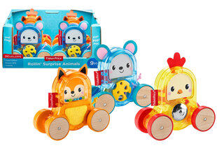 FISHER PRICE ТЯГАЕТ ЖИВОТНЫХ цена и информация | Игрушки для малышей | kaup24.ee