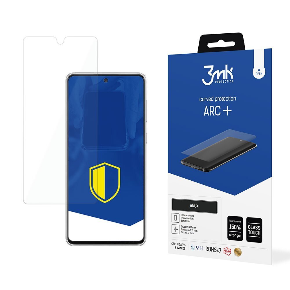 Samsung Galaxy A73 5G - 3mk ARC+ screen protector hind ja info | Ekraani kaitsekiled | kaup24.ee