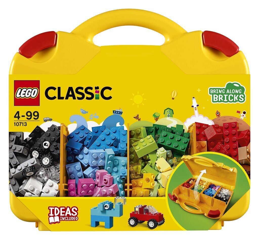10713 LEGO® Classic Klotsist kohver hind ja info | Klotsid ja konstruktorid | kaup24.ee