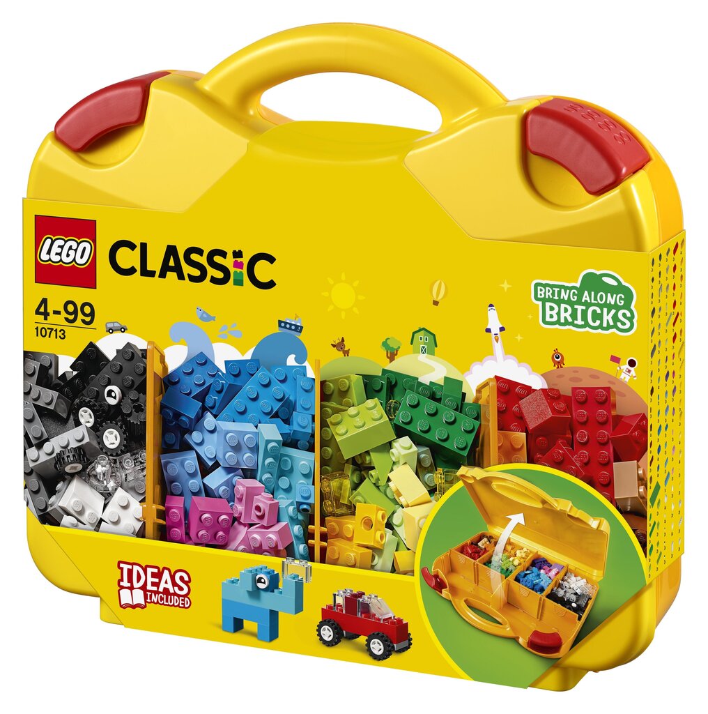 10713 LEGO® Classic Klotsist kohver цена и информация | Klotsid ja konstruktorid | kaup24.ee