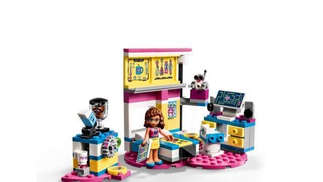 41329 LEGO® FRIENDS Olivia stiilne magamistuba цена и информация | Klotsid ja konstruktorid | kaup24.ee