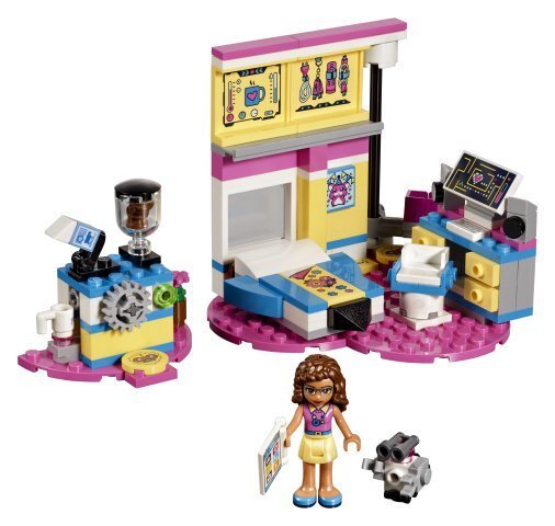 41329 LEGO® FRIENDS Olivia stiilne magamistuba цена и информация | Klotsid ja konstruktorid | kaup24.ee