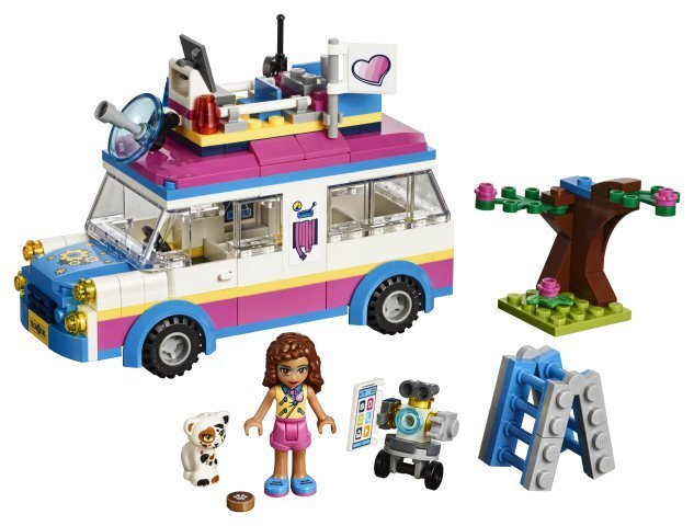 41333 LEGO® Friendsi Olivia missioonisõiduk цена и информация | Klotsid ja konstruktorid | kaup24.ee