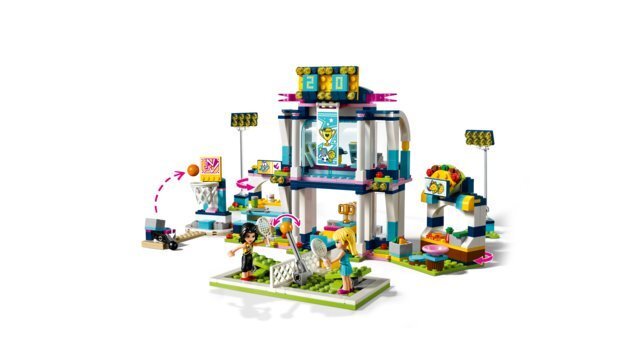 41338 LEGO® Friends Stephanie spordiareen цена и информация | Klotsid ja konstruktorid | kaup24.ee