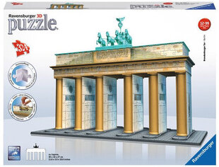 3D pusle Brandenburgi väravad, 324 tk hind ja info | Pusled | kaup24.ee