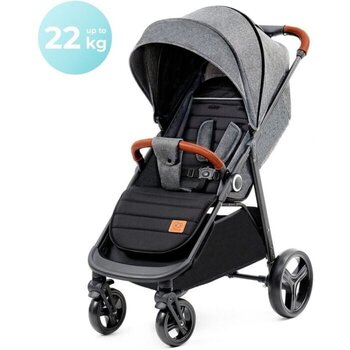 Спортивная коляска Kinderkraft Grande Plus, Grey цена и информация | Коляски | kaup24.ee