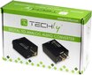 Helisignaali muundur Techly Toslink SPDIF koaksiaalne analoog RCA L / R цена и информация | USB jagajad, adapterid | kaup24.ee