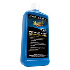 Средство Meguiar's Marine/RV Professional Grade Power Cut Compound M9132 для удаления окисленных пятен и царапин морских/RV лодок, 946 мл цена и информация | Дополнительные принадлежности для лодок и байдарок | kaup24.ee