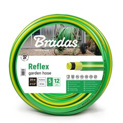 Садовый поливной шланг 5 слоев Bradas REFLEX 1/2" - 20 м цена и информация | Оборудование для полива | kaup24.ee