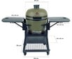 FireBird Kamado grill 59 cm (23,5 tolli) koos liikuva toidukorviga FB235 hind ja info | Grillid | kaup24.ee