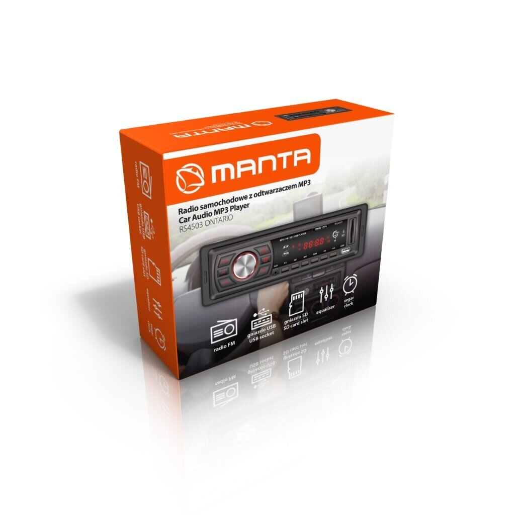 Manta Multimedia RS4503 цена и информация | Autoraadiod, multimeedia | kaup24.ee